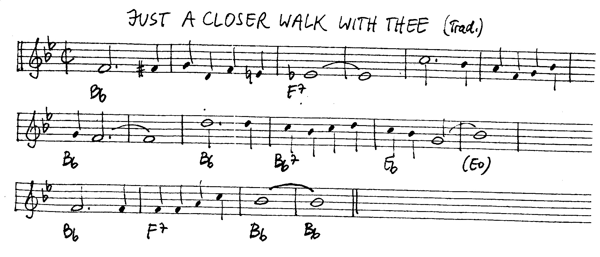 just a closer walk leadsheet – book us for your next 20s or gatsby event